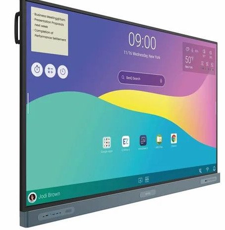 75" 4K Interactive Smart Panel with Mobile Stand